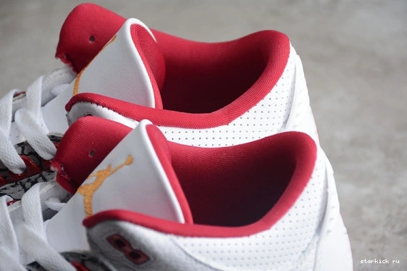 Red Jordan 3 CT8532-126 CT8532-126 Retro Cardinal 1102